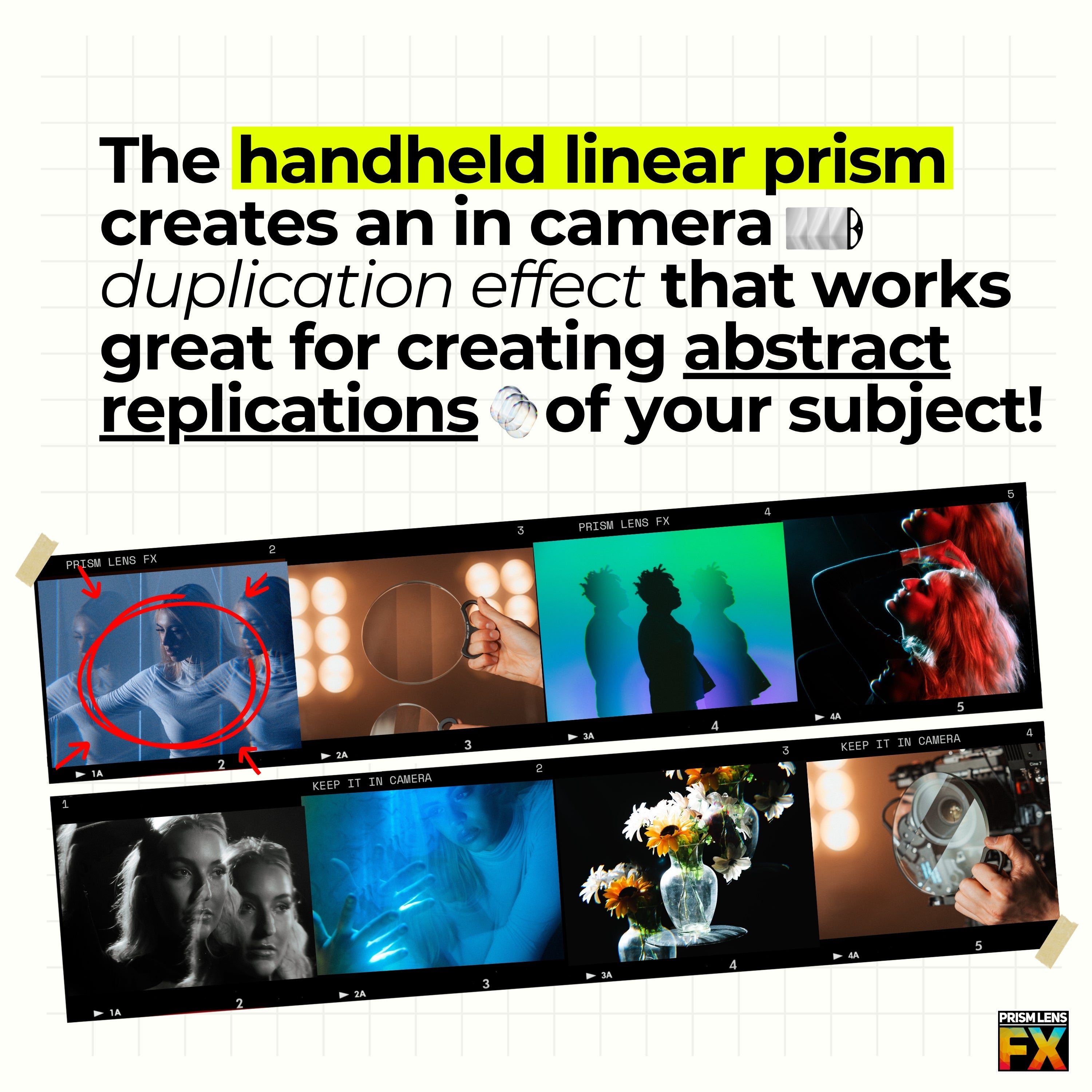 Handheld Linear Prism