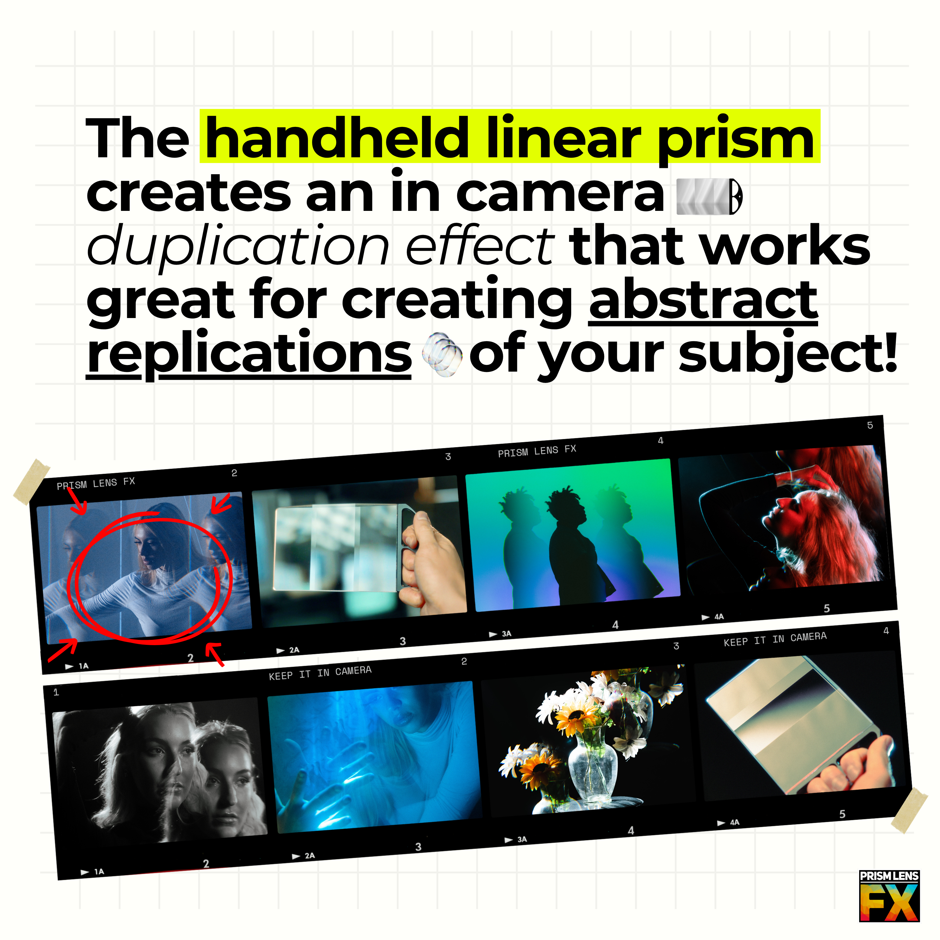 Handheld Linear Prism