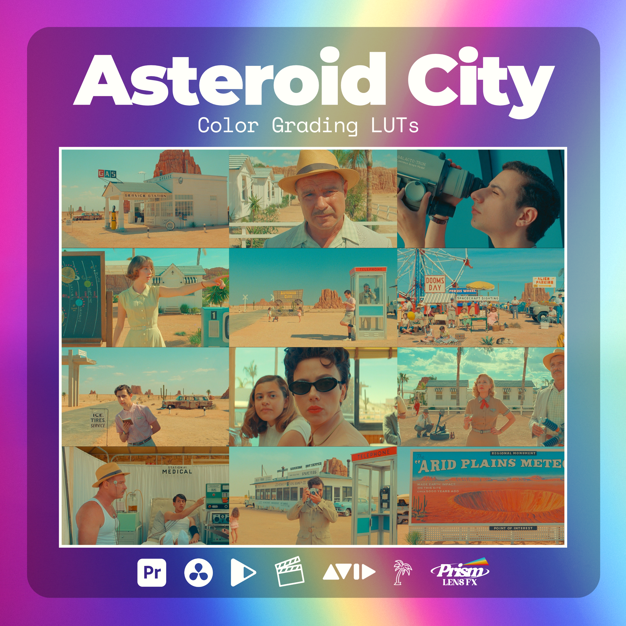 Asteroid City LUTs